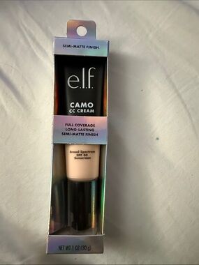 ELF Camo CC Cream Semi-Matte Finish - Black & Nude